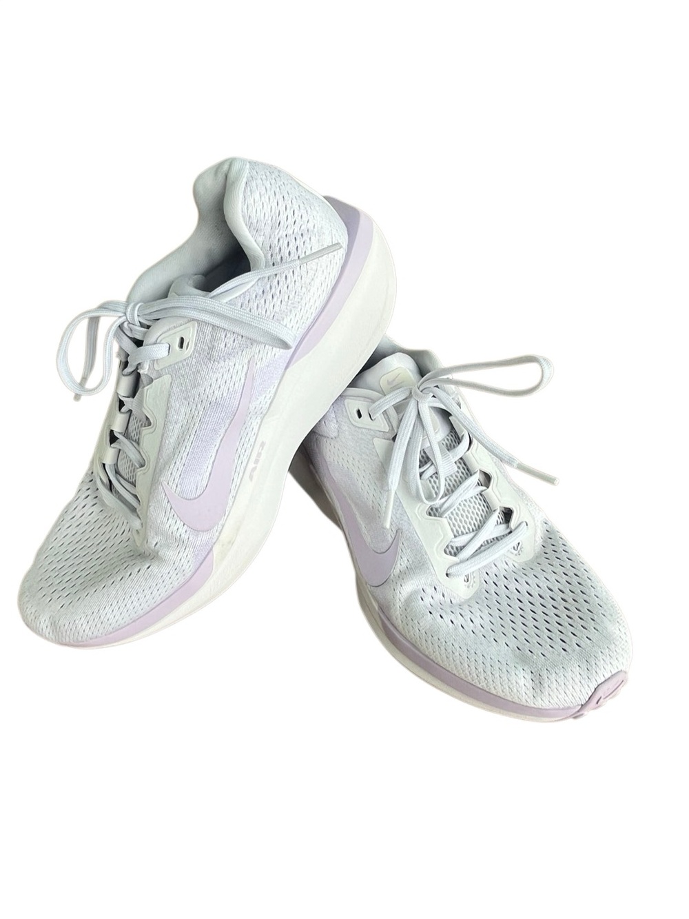 Nike Winflo 11 Women’s Running Shoes White Lilac Size 9